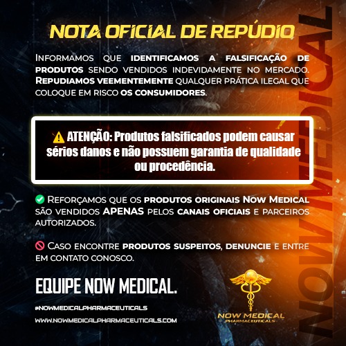 Nota Oficial de Repúdio - Now Medical Pharmaceuticals