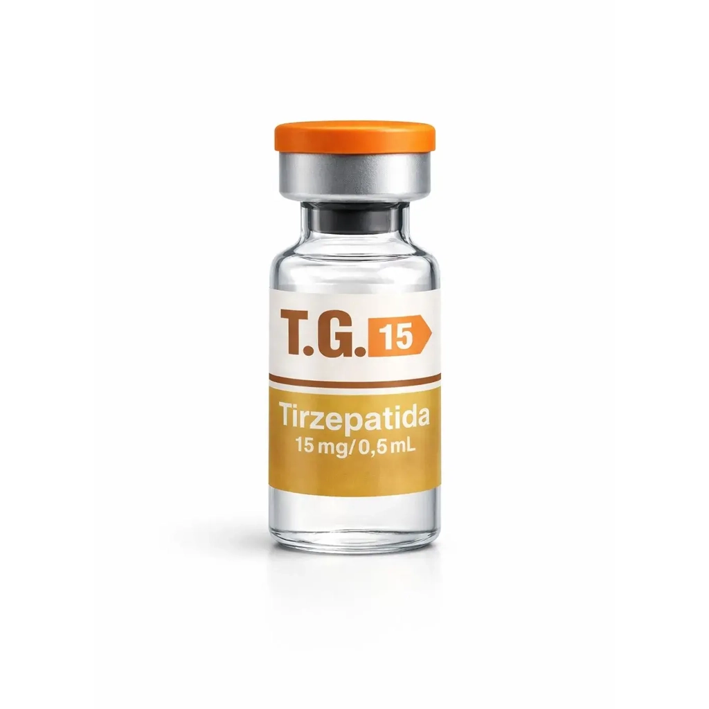 T.G.15 – Tirzepatida - 15mg -0,5ml - Ampola - Now Medical Pharmaceuticals
